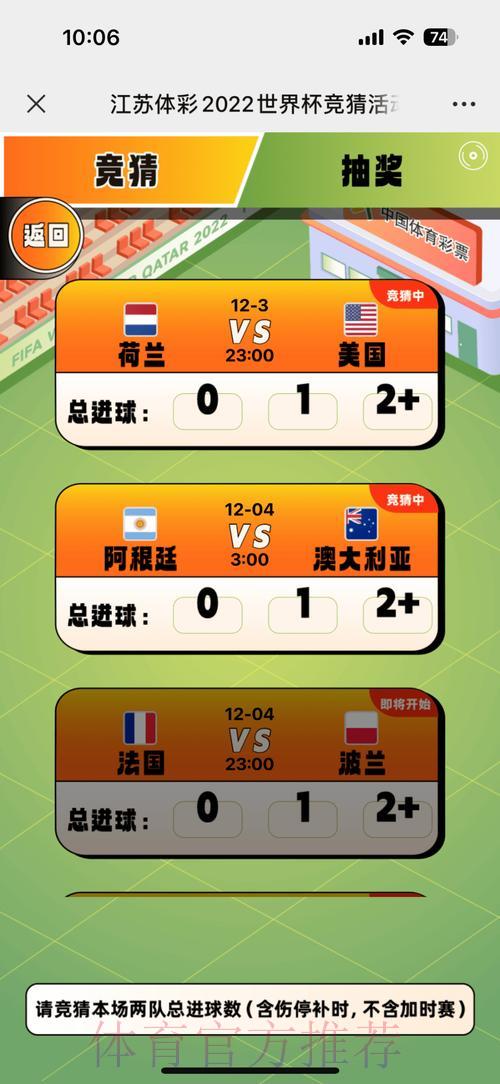 世界杯微信竞猜玩法全攻略 世界杯微信竞猜玩法全攻略